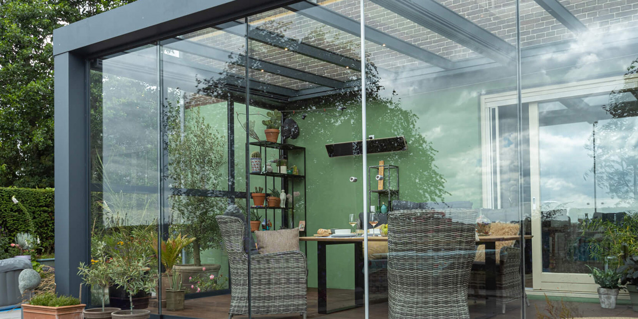 Tuinkamer kubus op maat